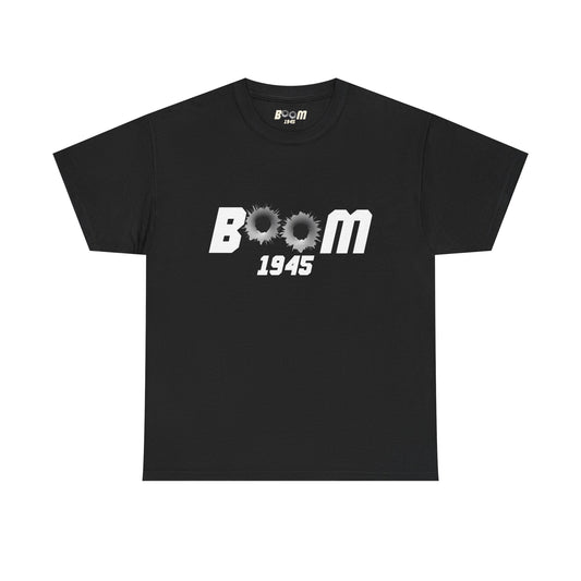 BOOM Basic White Logo - SS - Front